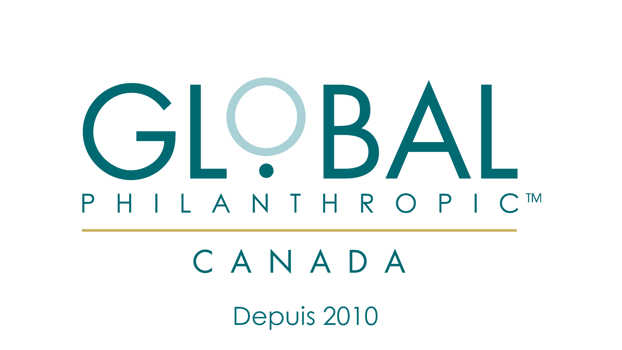 Logo White Bckgrnd with gold line Depuis 2010 
