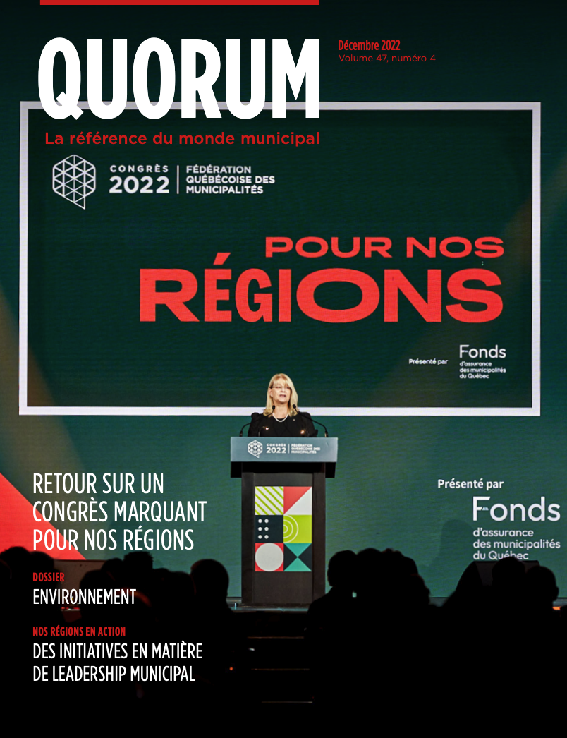 Magazine QUORUMde la FQM - Décembre 2022 